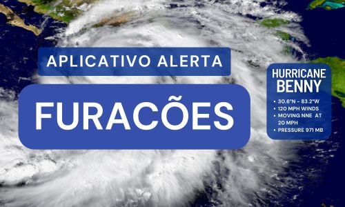 Aplicativos de Alerta de Furacão em Tempo Real