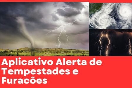 Aplicativos de Alerta de Tempestade e Furacão em Tempo Real